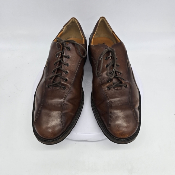 Mephisto Shoe Men's 10.5 Abel Goodyear Welt Sole Premium Brown Oxford Derby - Picture 2 of 10
